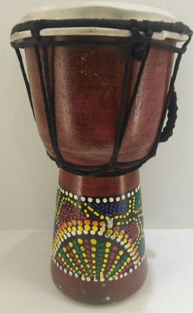 Wooden Djembe 10'' - καφέ |  Djembes στο Pegasus Music Store